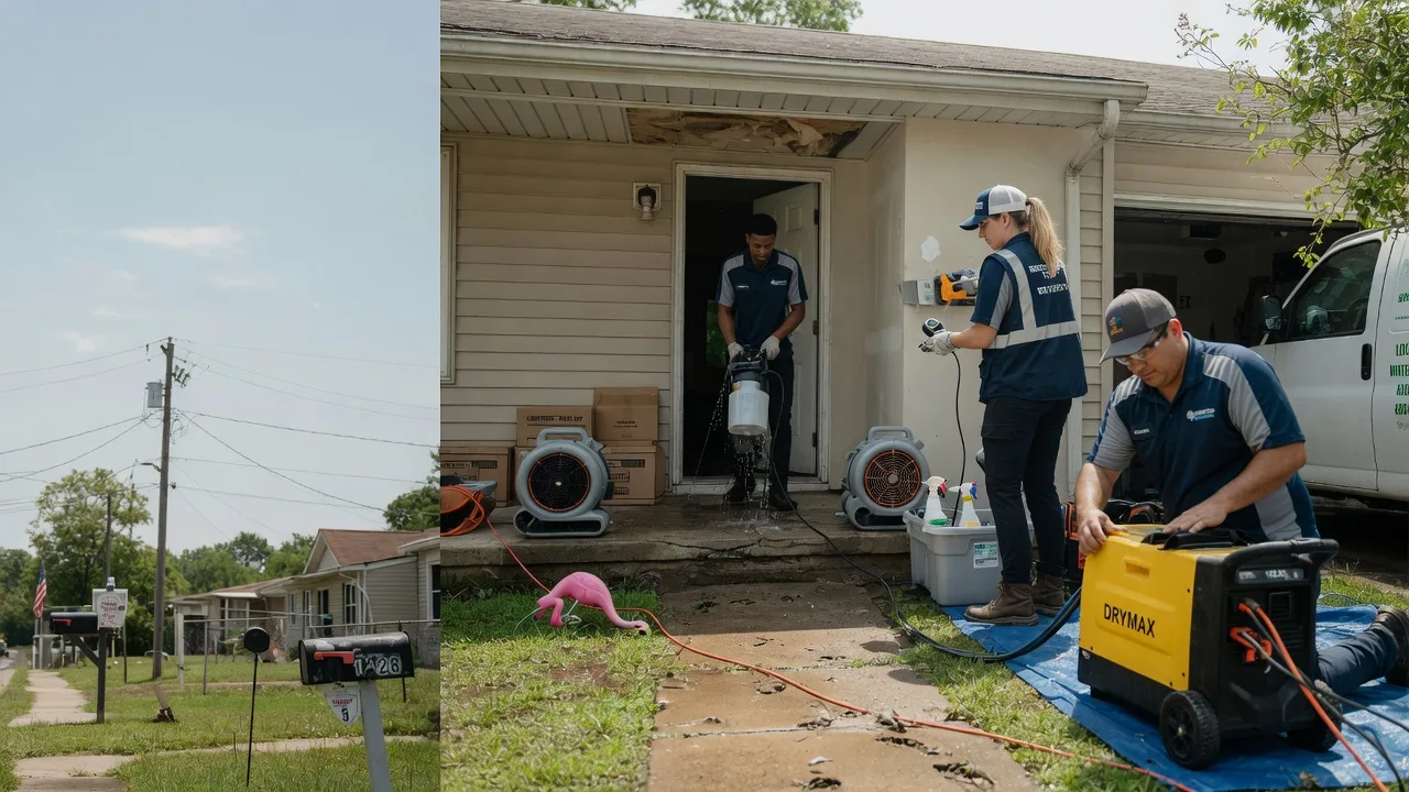 Storm Damage Water Removal in Guild, TN near me